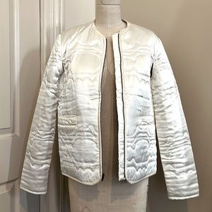 Rachel Comey Quilted Jacket, White, S